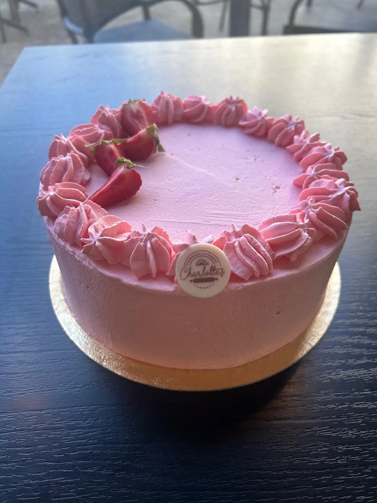 Layer cake aux fruits rouges et chantilly